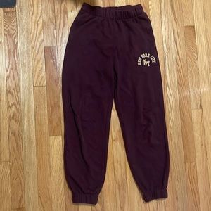 Sweat pants. Haven’t been used more than two times